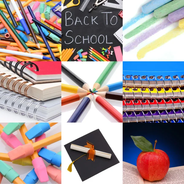Back to School Collage