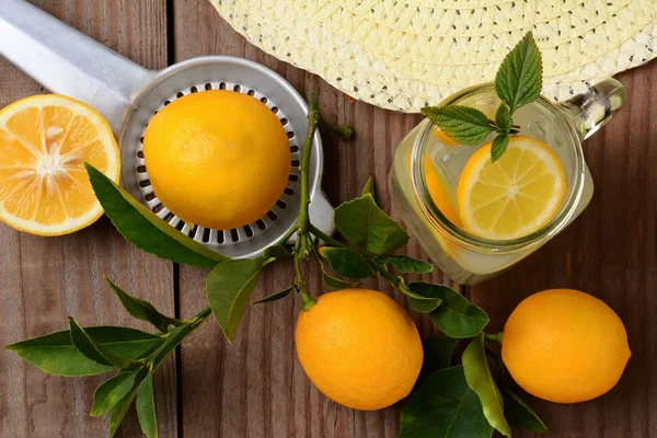 Limonata spremuta fresca — Foto Stock