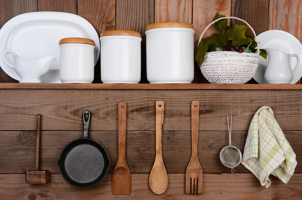 Rustic Kitchen — Stock Photo, Image