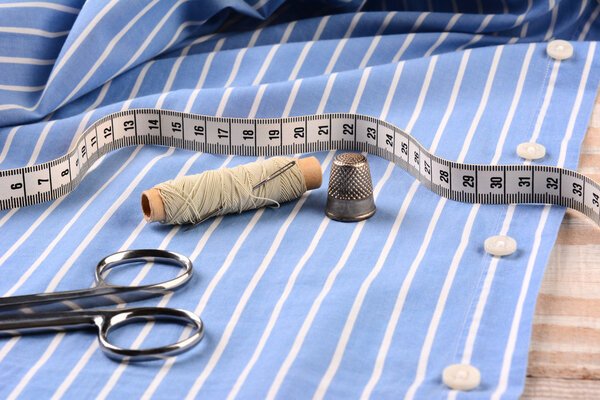 Tailoring a Mens Dress Shirt