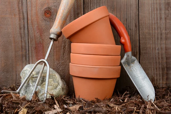 Gardening Tools Stilll Life — Stock Photo, Image