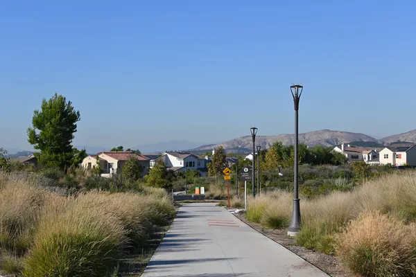 Irvine California Oct 2021 Huizen Rond Great Park Trails Mijl — Stockfoto