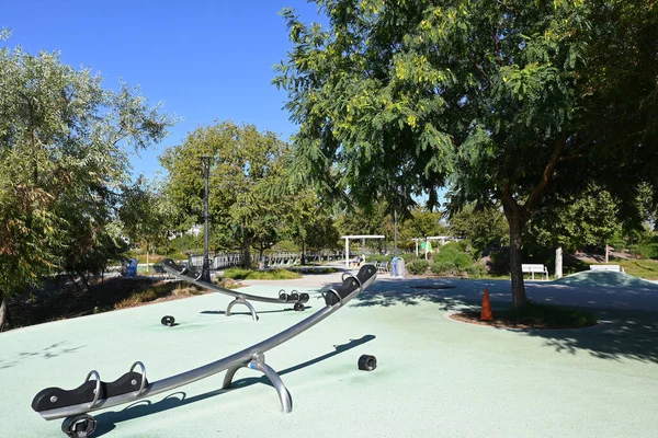 Irvine Kalifornien Okt 2021 Seesaw Play Area Great Park Spår — Stockfoto