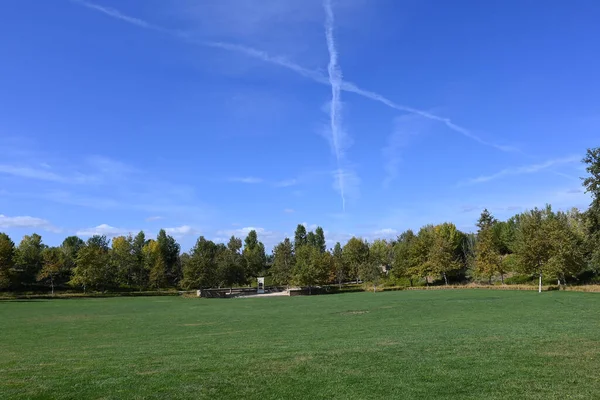 Irvine Kalifornien Okt 2021 Der Große Rasen Jeffrey Open Space — Stockfoto