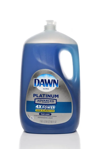 Irvine California Jan 2022 Bottle Dawn Ultra Platinum Dishwashing Detergent — Stock Photo, Image
