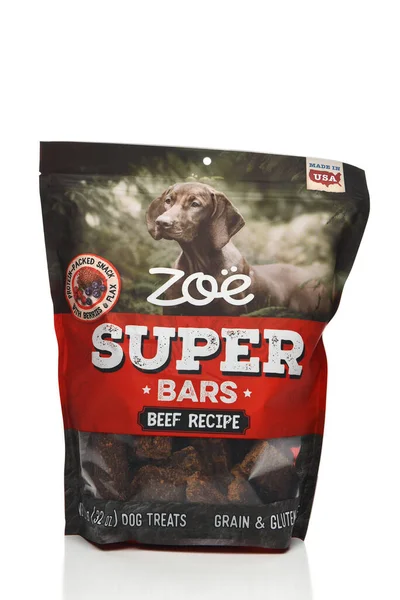 Irvine California Feb 2022 Bag Zoe Super Bars Beef Recipe — 스톡 사진