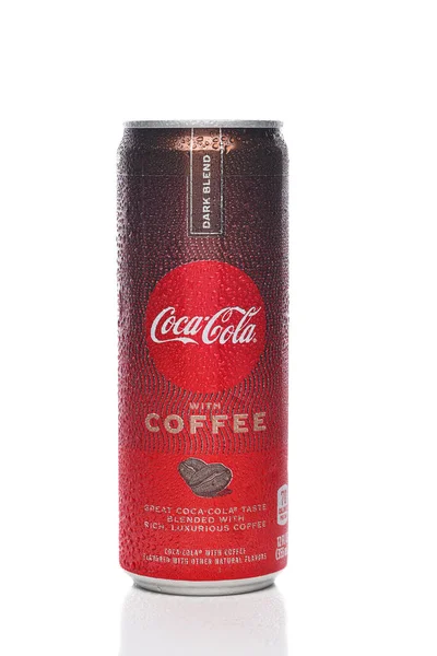 Irvine California 2021 Szeptember Egy Doboz Coca Cola Kávékeverékkel — Stock Fotó