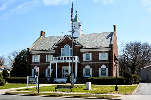 Port Jefferson Nueva York Abr 2015 Village Hall Las Oficinas — Foto de Stock