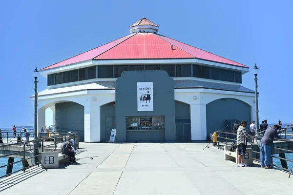 Huntington Beach California Sept 2022 Restaurante Bud Genes Antigo Edifício — Fotografia de Stock