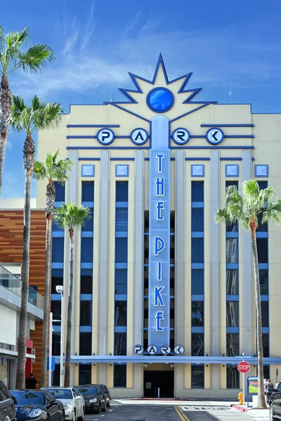 Long Beach California Okt 2022 Parkeergelegenheid Aan Snoek Het Centrum — Stockfoto