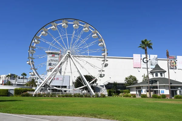 Long Beach California Out 2022 Roda Ferris Pike Carrossel Histórico — Fotografia de Stock