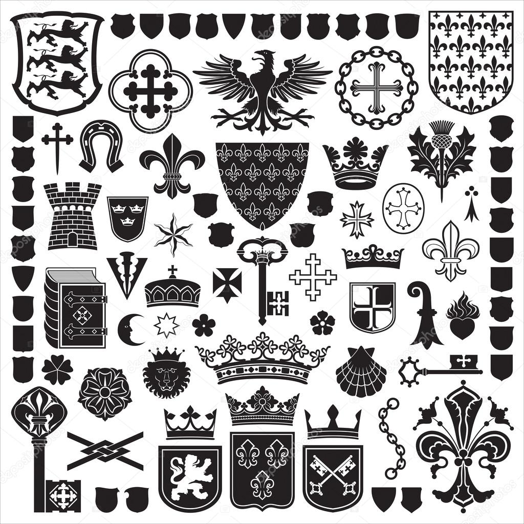 heraldry coat of arms symbols