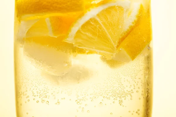 Cocktail in a glass isolated on a white — Stock Photo, Image