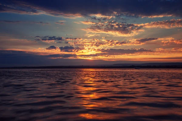 Krásný cloudscape nad mořem — Stock fotografie