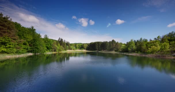 Landschaft Mit Bergsee Und Wunderschöner Natur Karandila See Sliven Bulgarien — Stockvideo