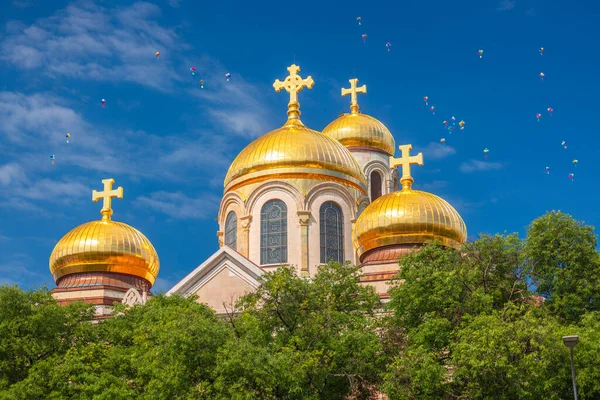 Katedralen Antagandet Varna Bulgarien — Stockfoto