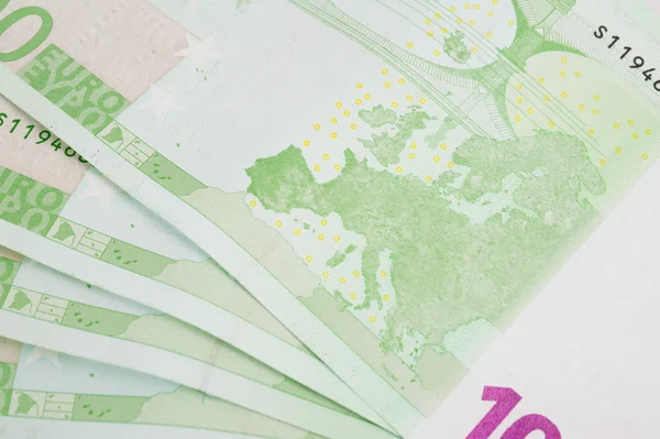 Euro banknotes — Stock Photo, Image