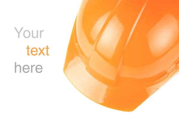 Orange build helmet — Stock Photo, Image
