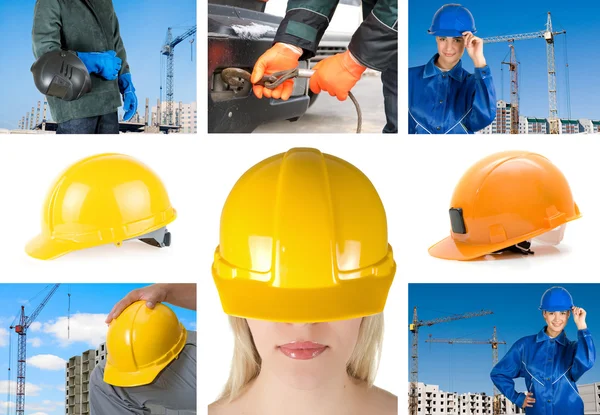 Workers set — Stock Photo, Image