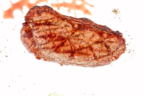 Juicy rib-eye beef steak — Stock Photo, Image