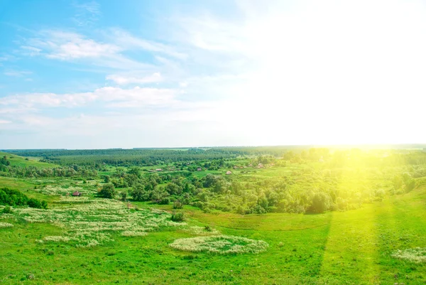 Sommarlandskap — Stockfoto