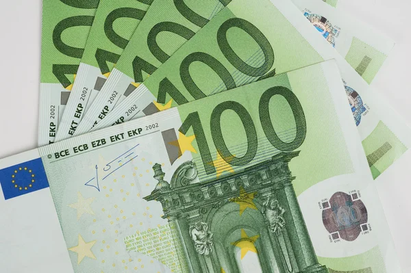 Banknotów euro — Zdjęcie stockowe