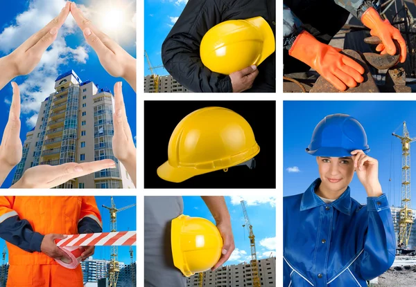 Workers set — Stock Photo, Image