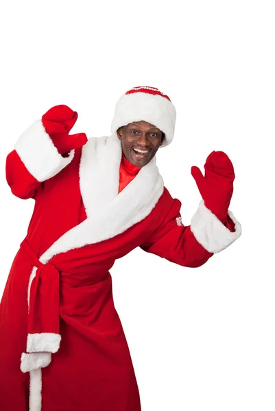 Zwarte santa — Stockfoto