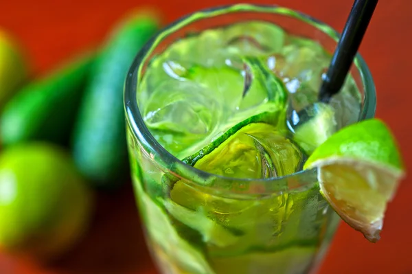 Komkommer limonade — Stockfoto
