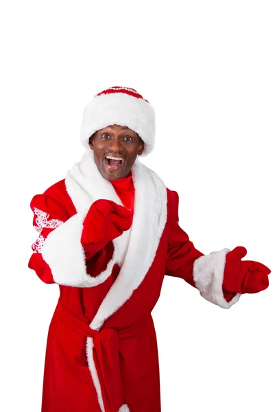 Black santa — Stock Photo, Image