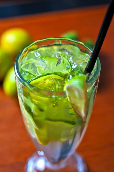 Cucumber lemonade — Zdjęcie stockowe