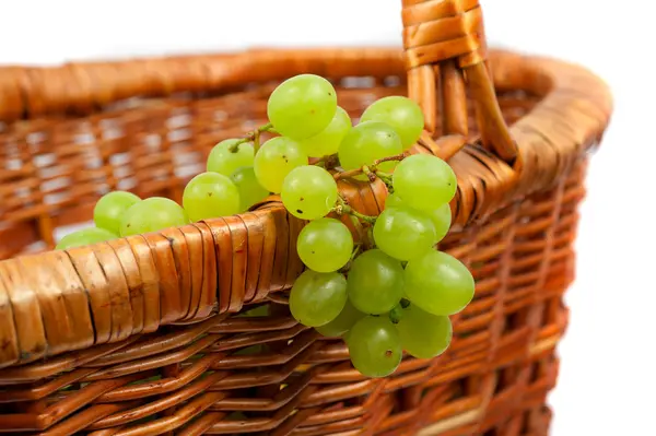 Manzanas y uvas — Foto de Stock