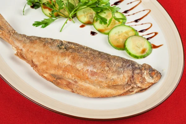 Pescado pelado frito — Foto de Stock