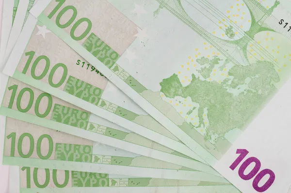 Banknotów euro — Zdjęcie stockowe