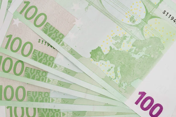 Banknotów euro — Zdjęcie stockowe