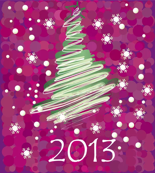 Calendrier d'une nouvelle année 2012 — Image vectorielle