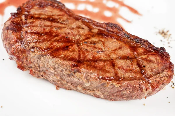 Juicy rib-eye beef steak — Stock Photo, Image