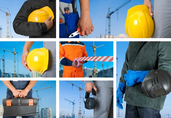 Workers set — Stock Photo, Image