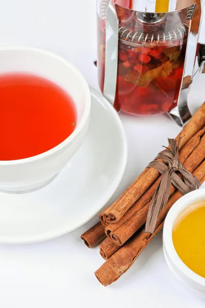 Berries tea — Stock Photo, Image