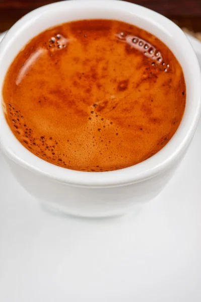 Deliicous koffie close-up — Stockfoto