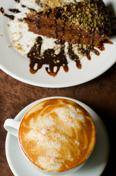 Kaffee-Dessert — Stockfoto