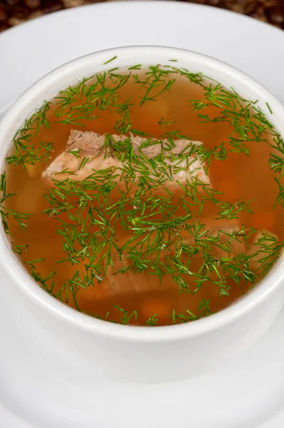 Rybí polévka — Stock fotografie
