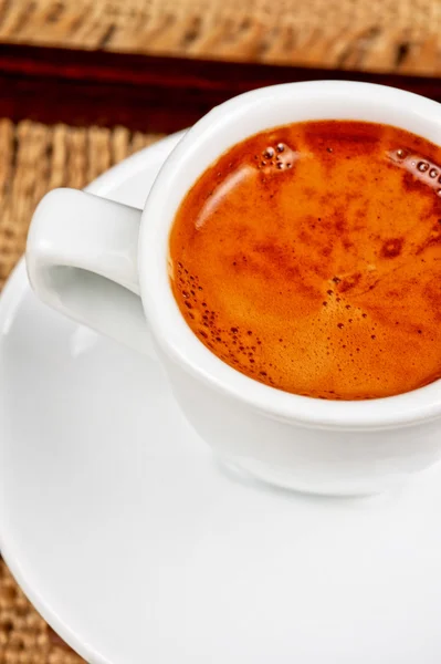 Deliicous kaffe närbild — Stockfoto