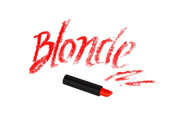 Блондинка — стоковое фото
