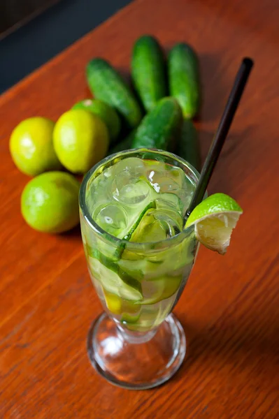 Komkommer limonade — Stockfoto