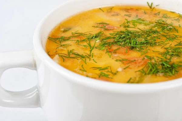 Zuppa di pollo — Foto Stock