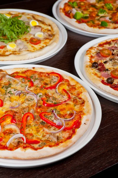 Pizza-Set — Stockfoto