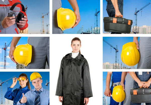 Lavoratori stabiliti — Foto Stock