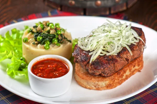 Gourmet-Steakfleisch — Stockfoto