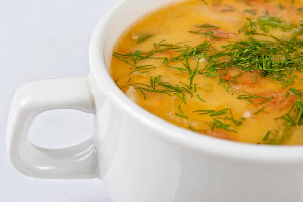 Sopa de frango — Fotografia de Stock